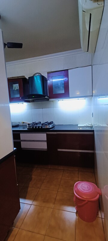 Kitchen in 3 BHK Apartment at DDA Rosewood Apartments, Vasant Kunj – for Rent