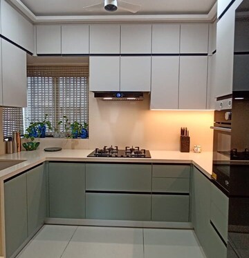Kitchen in 1 BHK Builder Floor at Magic Villa, Indrapuram – for Rent