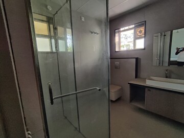 Bathroom in 4 BHK Villa at Grand Boulevard, Gachibowli – for Rent