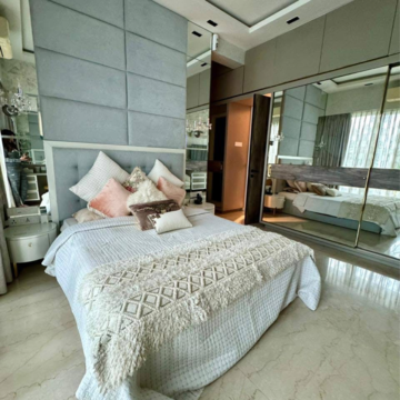 Bedroom in 4 BHK Apartment at Windsor Grande Residences, Prakash Nagar – for Sale