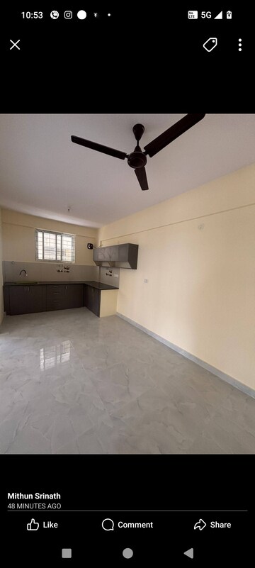 Kitchen in 2 BHK Builder Floor at Kaggadasapura – for Rent