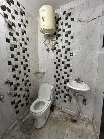 Bathroom in 2 BHK Builder Floor at Saket – for Rent