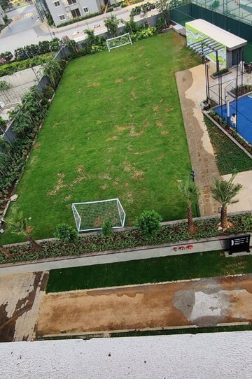 Balcony in 3 BHK Apartment at Poulomi Avante, Kokapet – for Rent