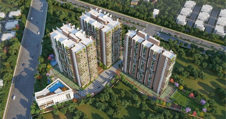 Master Plan, poulomi-avante 3 Bedroom 2130 Sq.Ft. Apartment In Kokapet Hyderabad 8785883