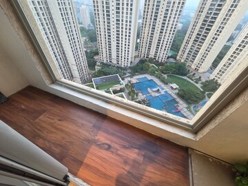 Balcony in 2.5 BHK Apartment at One Hiranandani Park, Ghodbunder Road – for Sale