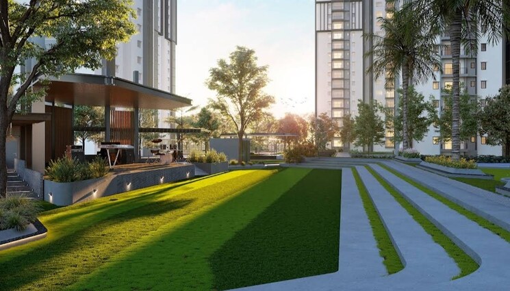 Garden, my-home-tridasa 3 Bedroom 1860 Sq.Ft. Apartment In Tellapur Hyderabad 8785912