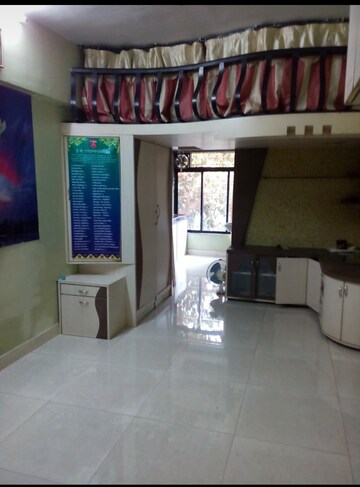 Living Room in 1 RK Apartment at Sankalp Siddhi CHS, Vile Parle East – for Rent