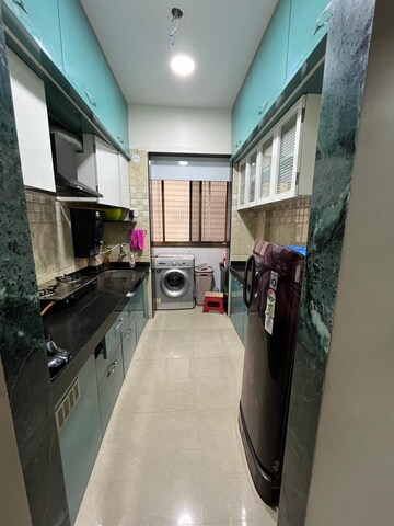 Kitchen in 2 BHK Apartment at Tharwani Meghna Montana, Ambernath West – for Rent