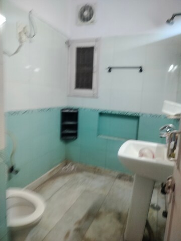 Bathroom in 3 BHK Apartment at Sarita Vihar – for Sale