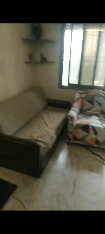 Living Room in 1.5 BHK Apartment at Shree Sai Complex, Prabhadevi – for Rent