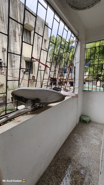 Balcony in 1 BHK Apartment at Aundh – for Rent