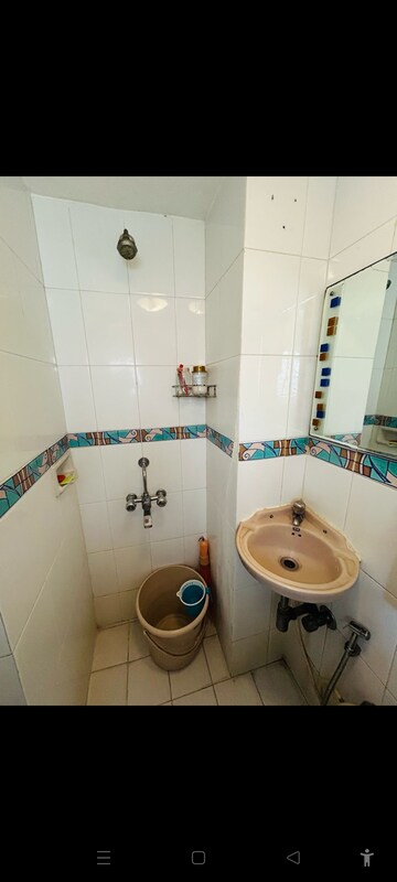 Bathroom in 2 BHK Apartment at Shivalik Apartment Prabhadevi, Prabhadevi – for Rent