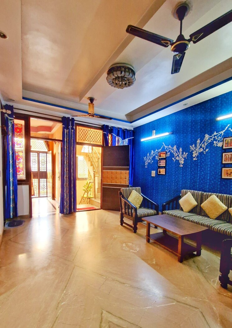 Living Room, niti khand ii 2 Bedroom 1050 Sq.Ft. Builder Floor In Niti Khand ii Ghaziabad 8786021