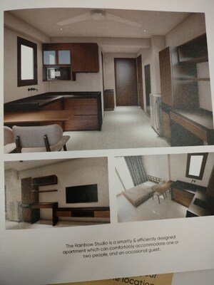 Kitchen in Studio Apartment at Ashadeep Rainbow Apartment, Jeerota – for Sale