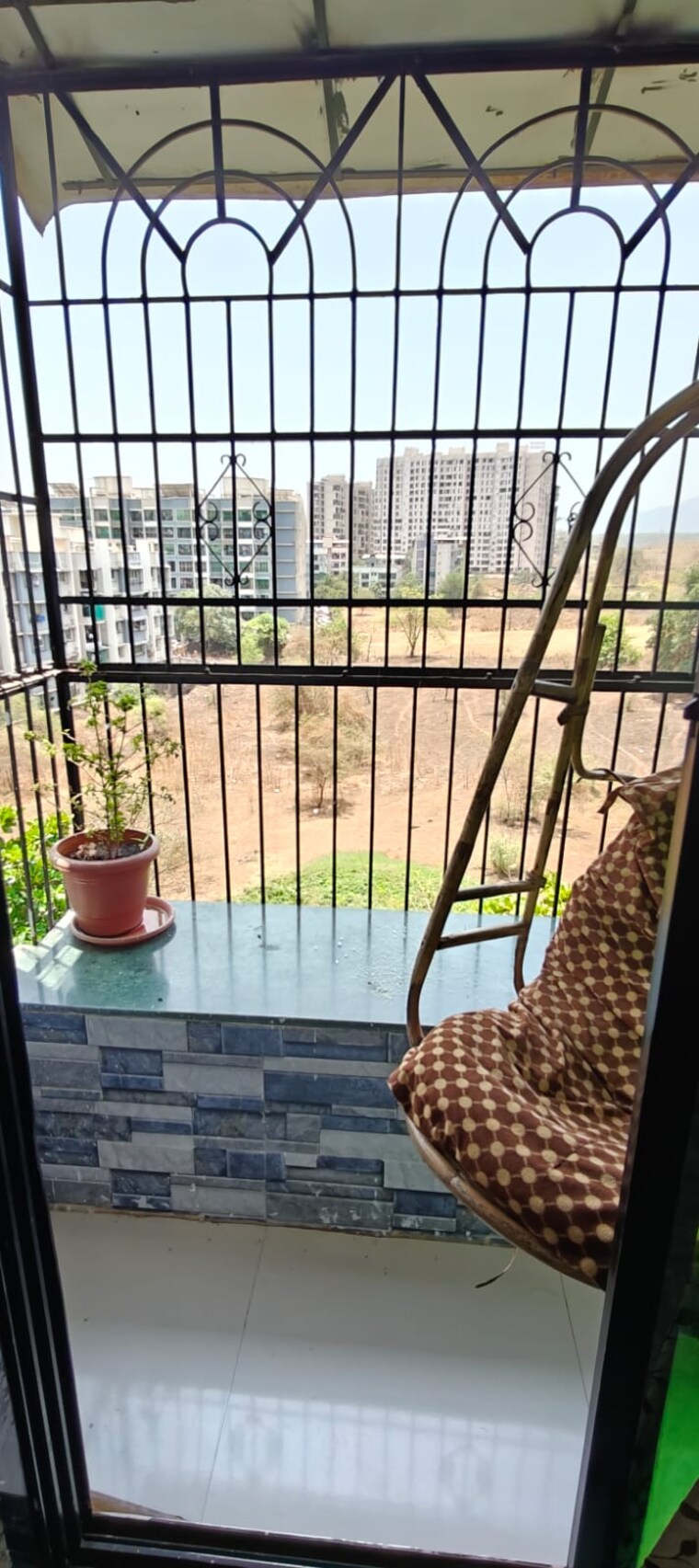 Balcony, shree-satyam-paradise 1 Bedroom 635 Sq.Ft. Apartment In Badlapur West Thane 8786084