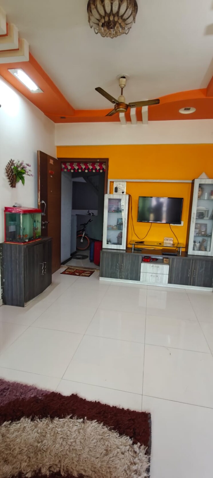 Living Room, shree-satyam-paradise 1 Bedroom 635 Sq.Ft. Apartment In Badlapur West Thane 8786084