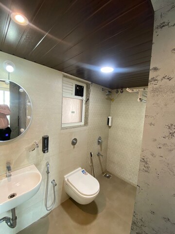 Bathroom in 3 BHK Apartment at Dhaval Sunrise Orlem, Malad West – for Sale