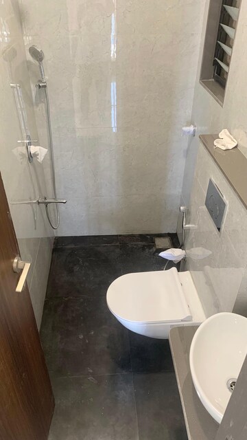 Bathroom in 3 BHK Apartment at Dhaval Sunrise Orlem, Malad West – for Sale