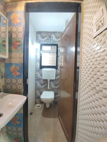 Bathroom in 1 BHK Builder Floor at Dombivli West – for Rent