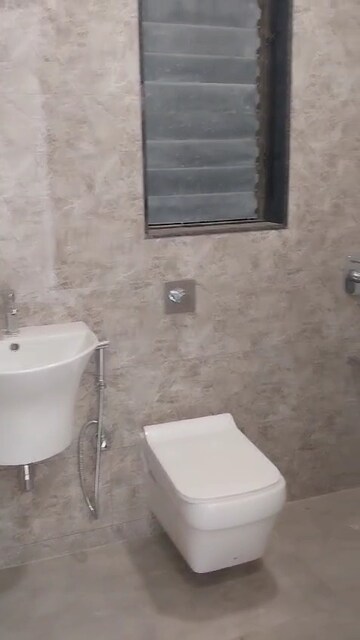 Bathroom in 2 BHK Apartment at Mermit Tower, Lower Parel – for Rent