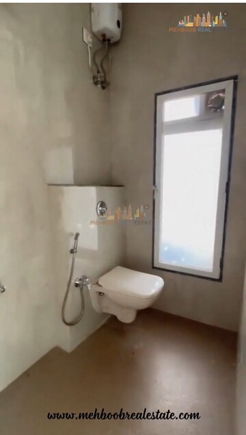 Bathroom in 2 BHK Apartment at Mermit Tower, Lower Parel – for Rent