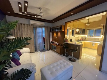 Living Room in 3 BHK Apartment at Aparna Cyber Life, Nallagandla – for Rent