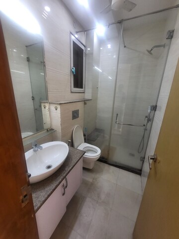 Bathroom in 3 BHK Apartment at Emaar Gurgaon Greens, Sector 102 – for Rent