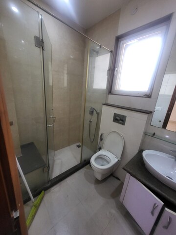 Bathroom in 3 BHK Apartment at Emaar Gurgaon Greens, Sector 102 – for Rent