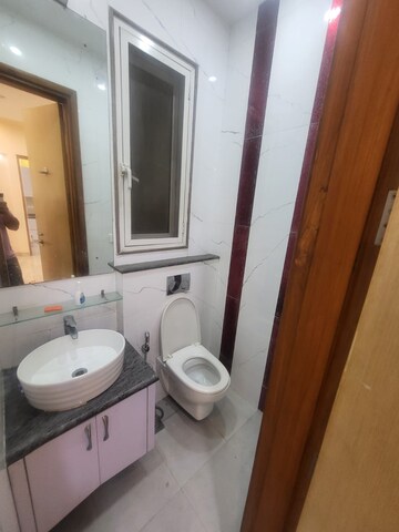 Bathroom in 3 BHK Apartment at Emaar Gurgaon Greens, Sector 102 – for Rent