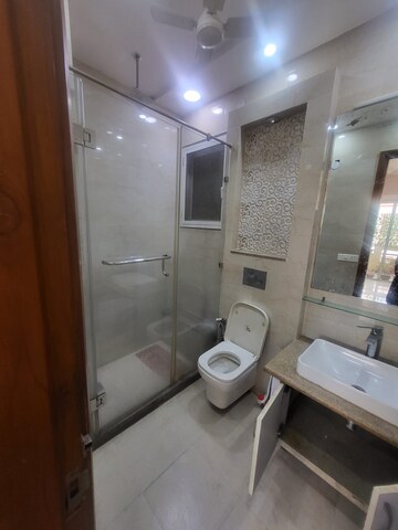 Bathroom in 3 BHK Apartment at Emaar Gurgaon Greens, Sector 102 – for Rent