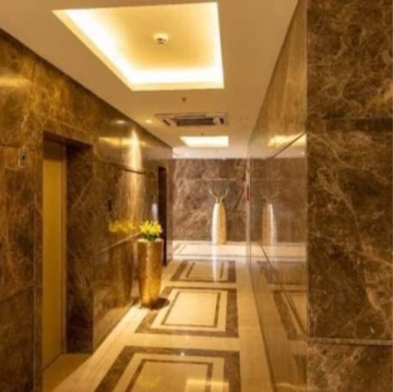 Staircase in 3 BHK Apartment at DLF The Skycourt, Nawada Fatehpur – for Sale