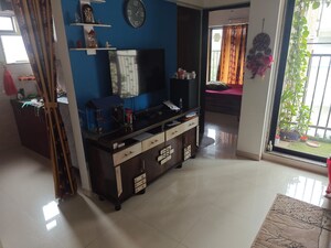 Living Room in 1 BHK Apartment at Panchavati Dham, Dahisar East – for Sale