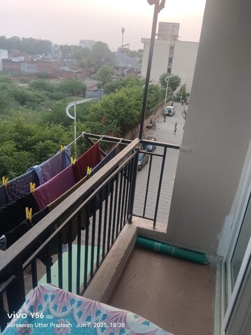Balcony in 1 BHK Apartment at Omaxe GH6 EWS and LIG, Sarsawan – for Rent