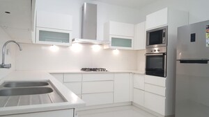 Kitchen in 4 BHK Apartment at Green Valley CHS, Wanwadi – for Sale