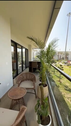 Balcony in 3.5 BHK Builder Floor at Signature Global Daxin Vistas, Bhondsi – for Sale