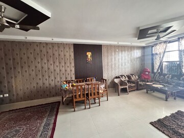 Living Room in 3 BHK Builder Floor at Dhakoli – for Rent