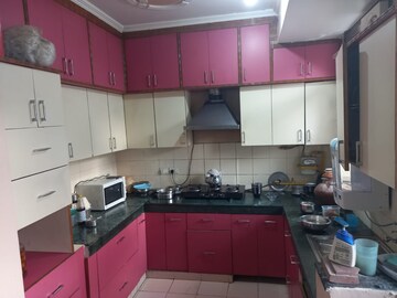Kitchen in 2 BHK Apartment at Omaxe Heights, Sector 86 – for Rent