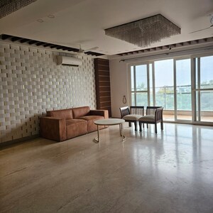 Living Room in 3 BHK Builder Floor at Ansal Sushant Lok I, Sector 43 – for Sale