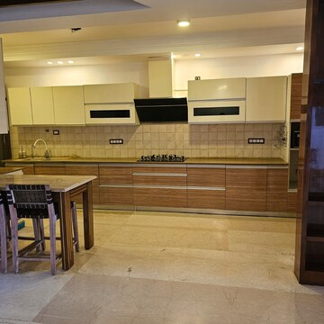 Kitchen in 3 BHK Builder Floor at Ansal Sushant Lok I, Sector 43 – for Sale