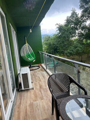 Balcony in 1 BHK Builder Floor at Sahastradhara Road – for Rent