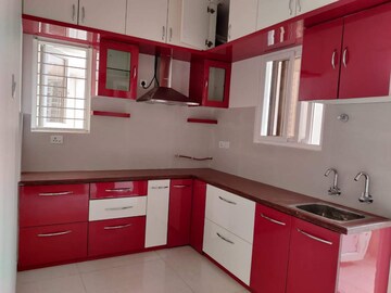 Kitchen in 3 BHK Apartment at Aparna Serene Park, Kondapur – for Rent