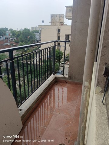 Balcony in 1 BHK Apartment at Omaxe GH6 EWS and LIG, Sarsawan – for Rent