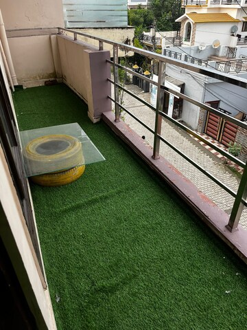 Balcony in 1 BHK Builder Floor at Sahastradhara Road – for Rent