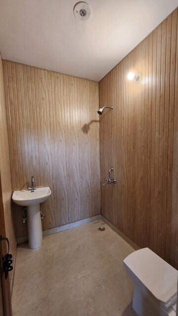 Bathroom in 1.5 BHK Builder Floor at Palam Vihar – for Rent