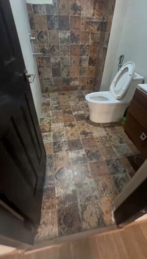 Bathroom in 2 BHK Apartment at Bulland Heights, Sain Vihar – for Sale