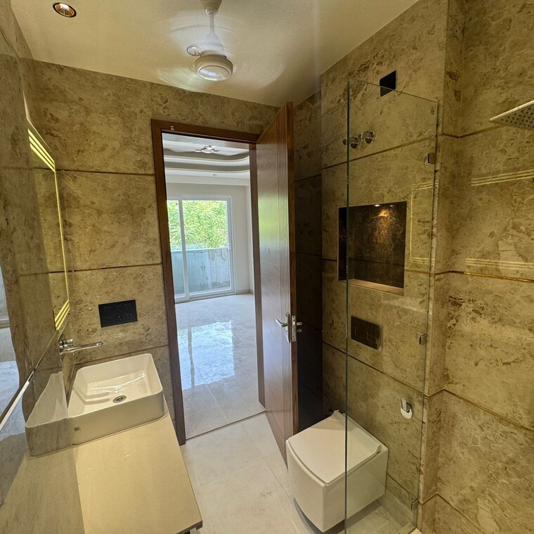 Bathroom, viva-floors-1 3.5 Bedroom 240 Sq.Ft. Builder Floor In Sector 48 Gurgaon 8786464