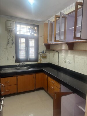 Kitchen in 3 BHK Apartment at CGHS HEWO Apartments, Sector 56 – for Sale