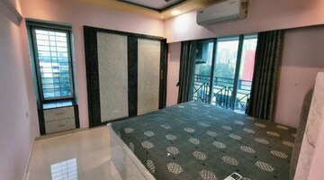 Bedroom in 2 BHK Apartment at Cosmos Habitat, Majiwada – for Rent