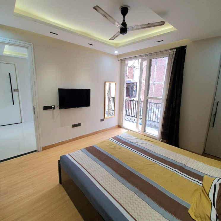 Bedroom, malviya nagar 1 Bedroom 700 Sq.Ft. Builder Floor In Malviya Nagar Delhi 8786531