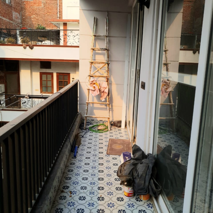 Balcony, malviya nagar 1 Bedroom 700 Sq.Ft. Builder Floor In Malviya Nagar Delhi 8786531